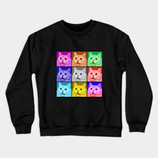 Shades of CAT Crewneck Sweatshirt